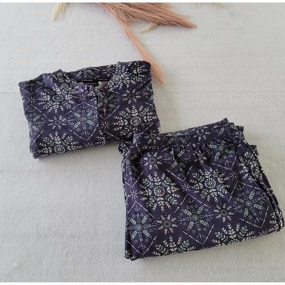 TAHARI 2 Piece Pajama Pant Set Women's Navy Blue Sleep Wear Size 3X NEW - Picture 13 of 13